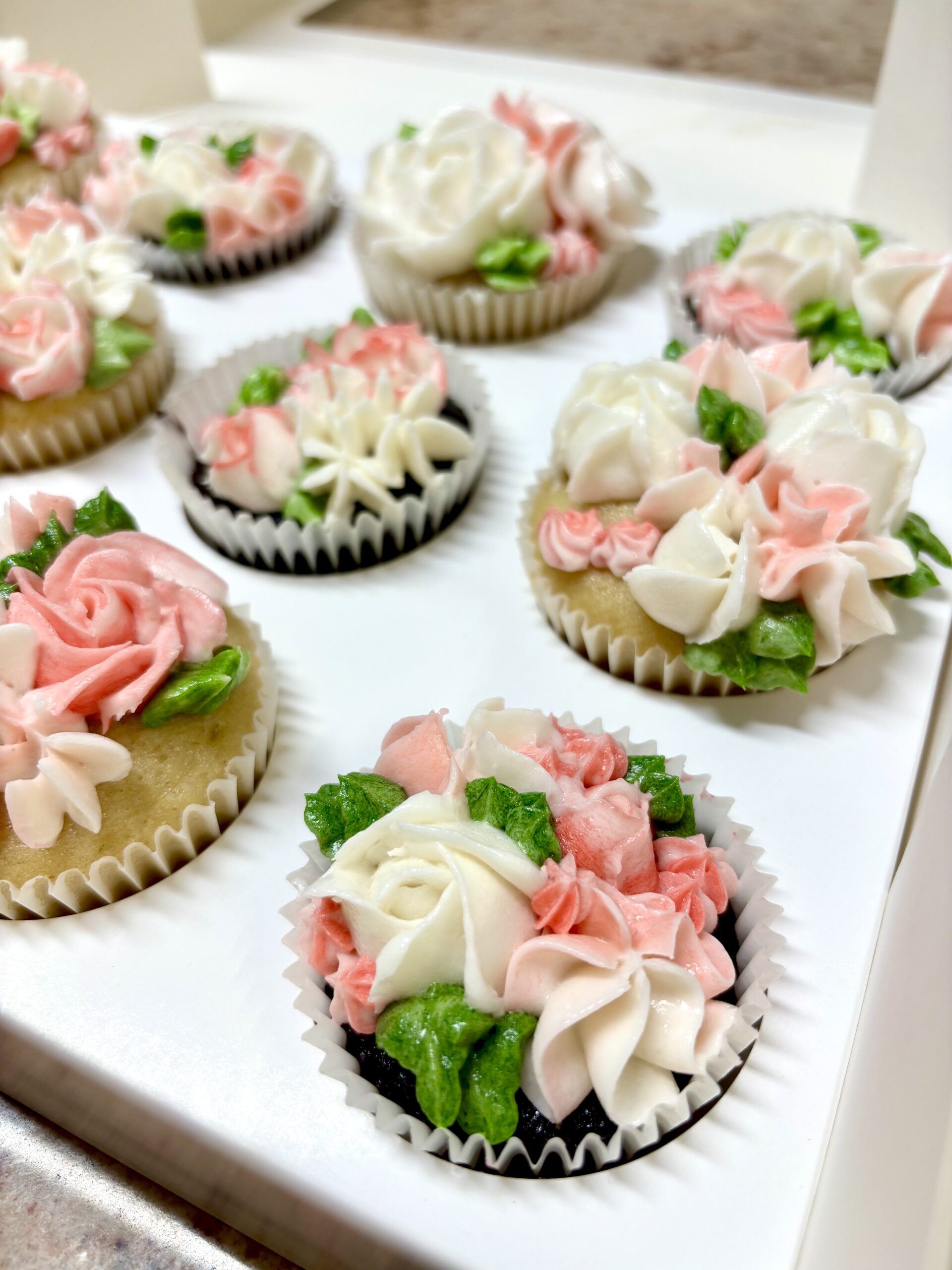 Rose Cupcakes
